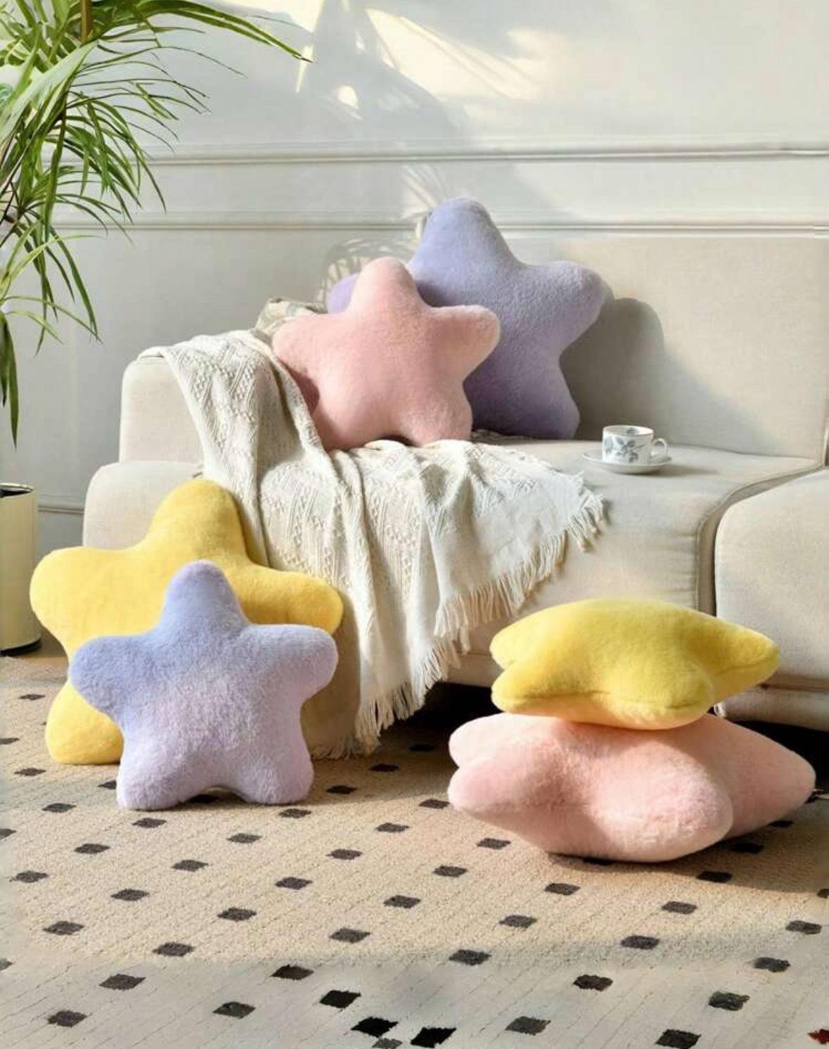 Almohadones estrellitas