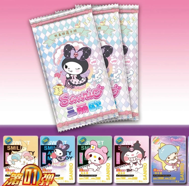 Pack de tarjetas coleccionables sanrio