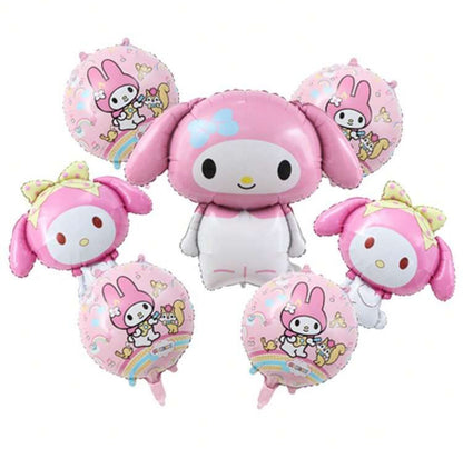 Set de globos sanrio