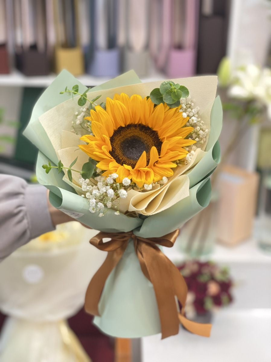 ARREGLO FLORAL AMARILLO