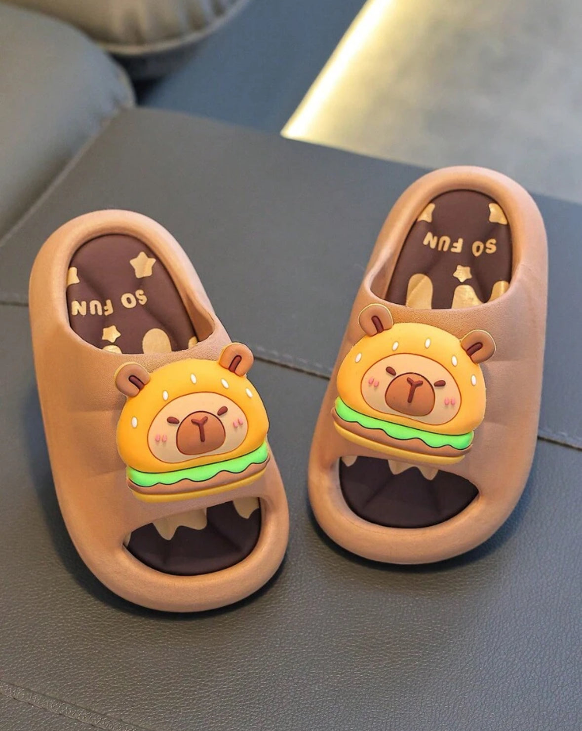 Chanclas capybara
