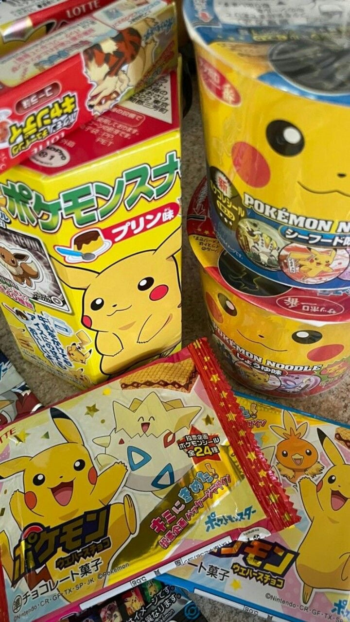 PRE VENTA✨ Box Snacks Pokemon!!