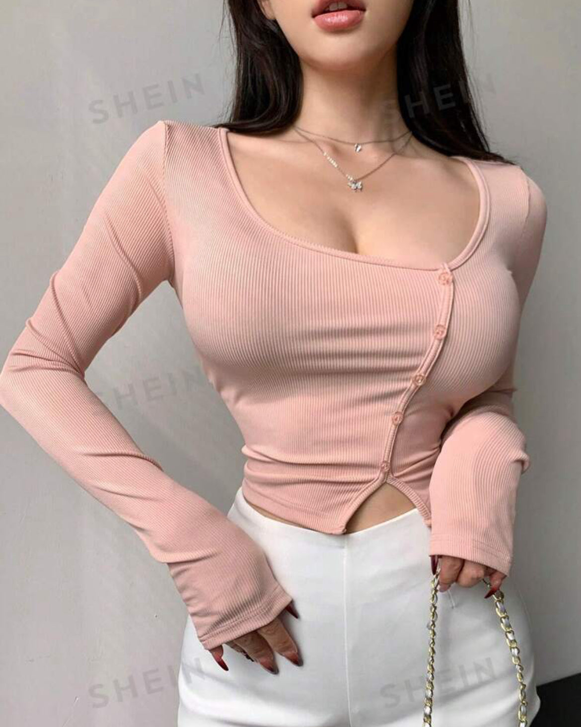 Top rosa