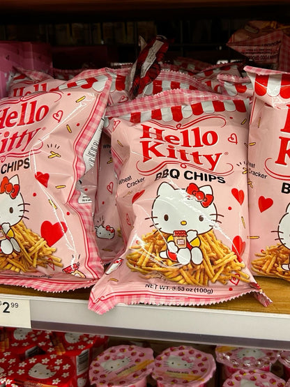 Chips de barbacoa Hello Kitty 100gr