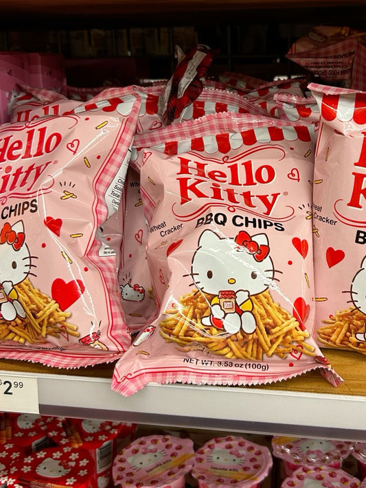 Chips de barbacoa Hello Kitty 100gr