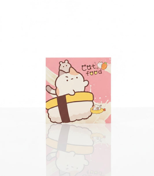 Cajita post its gatito