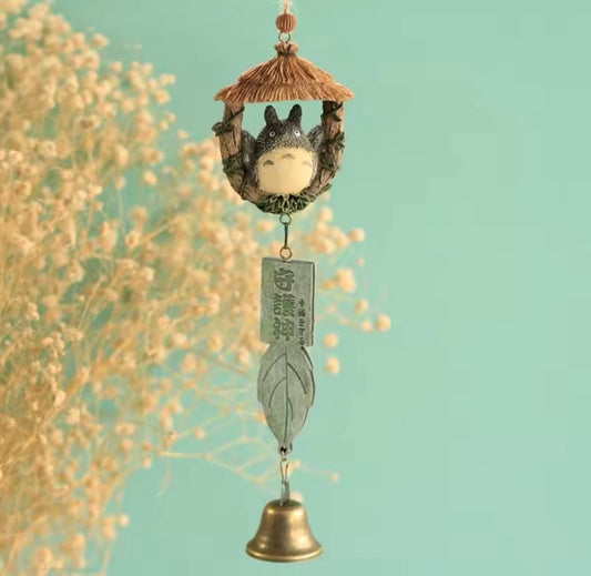 EN STOCK✨ adorno con campana de totoro