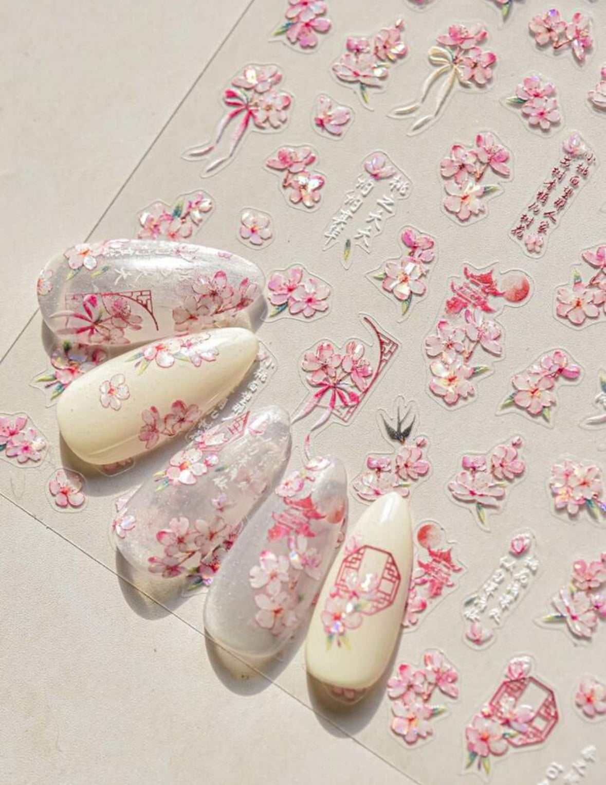 Stickers para uñas varios diseños