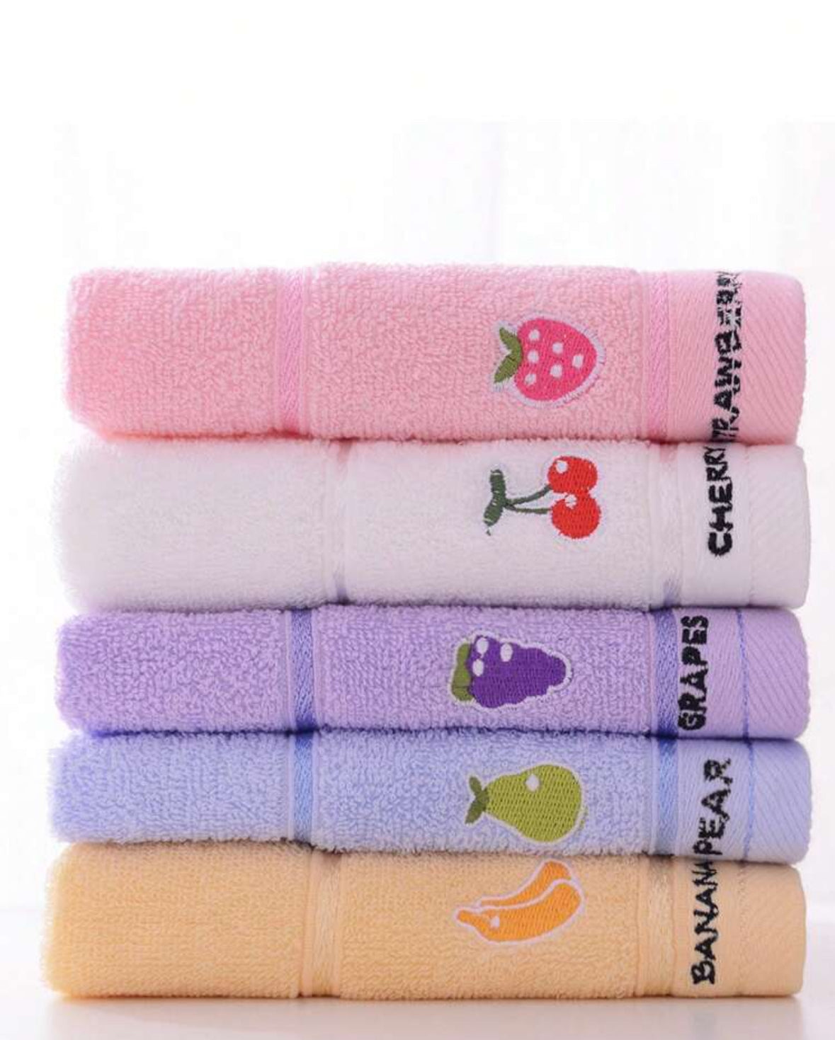Set de 5 toallas de mano