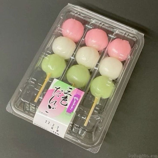 Dango Artesanal Japonés – Petaca de 3 brochetas