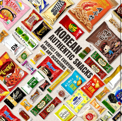 SORTEO 1 CAJA 50 SNACKS COREANOS