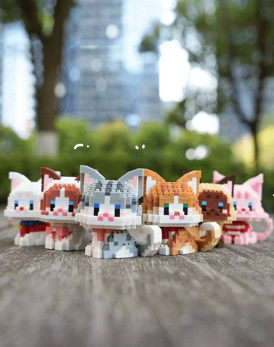 Bloques de gatitos