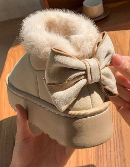 Botitas peludas para invierno