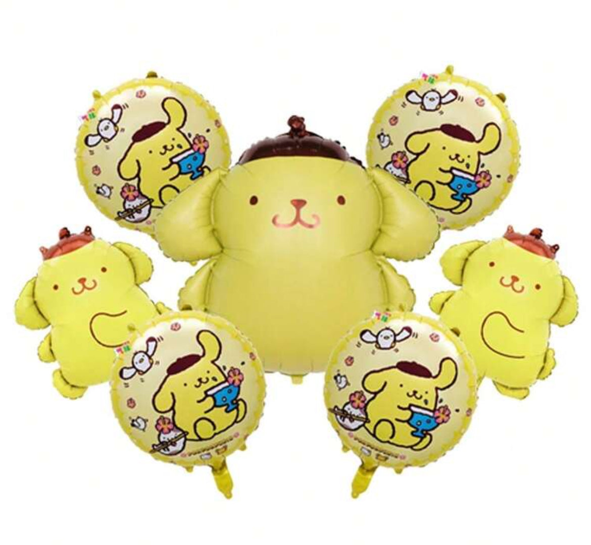 Set de globos sanrio