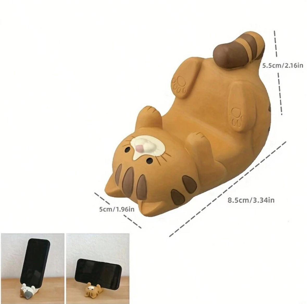 Porta celular gatito
