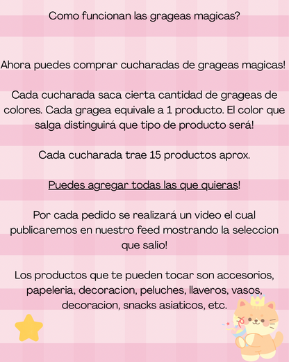 Pre order- Grageas Magicas