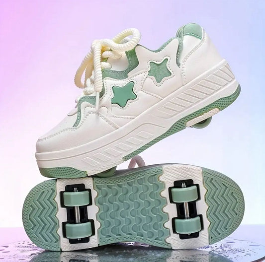 Zapatos con rueditas