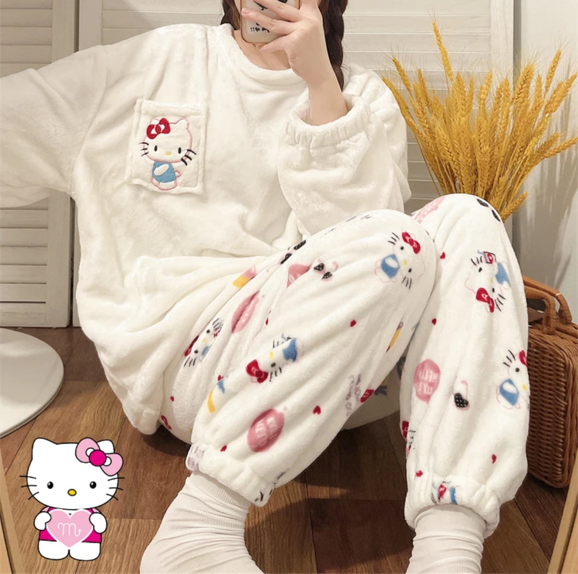 Pijama sanrio peluchito