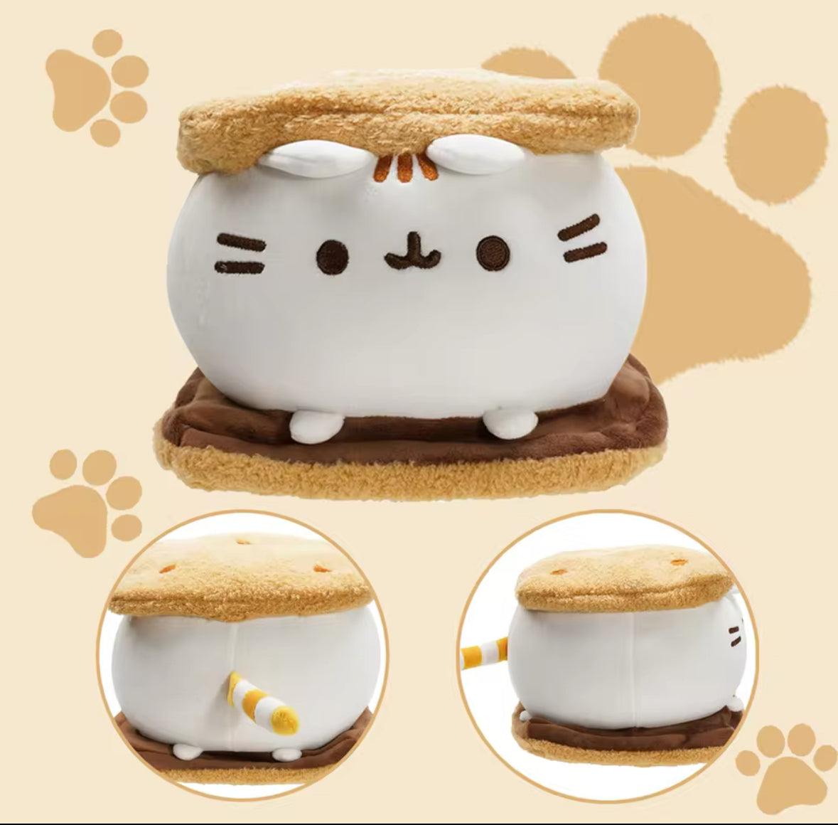 Peluche pusheen chocolate