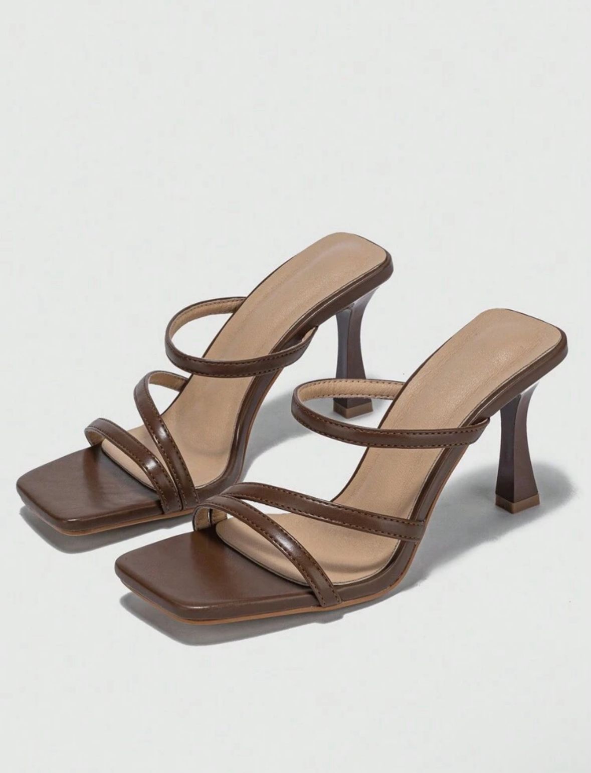 Sandalias de plataforma con tacon grueso