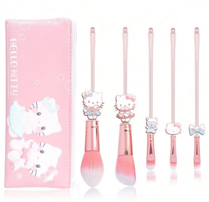 Set de brochas hello kitty