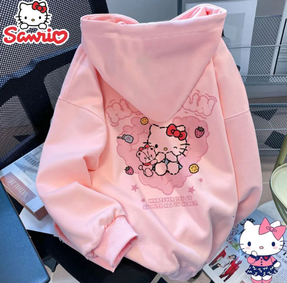 Buzo hoodie hello kitty