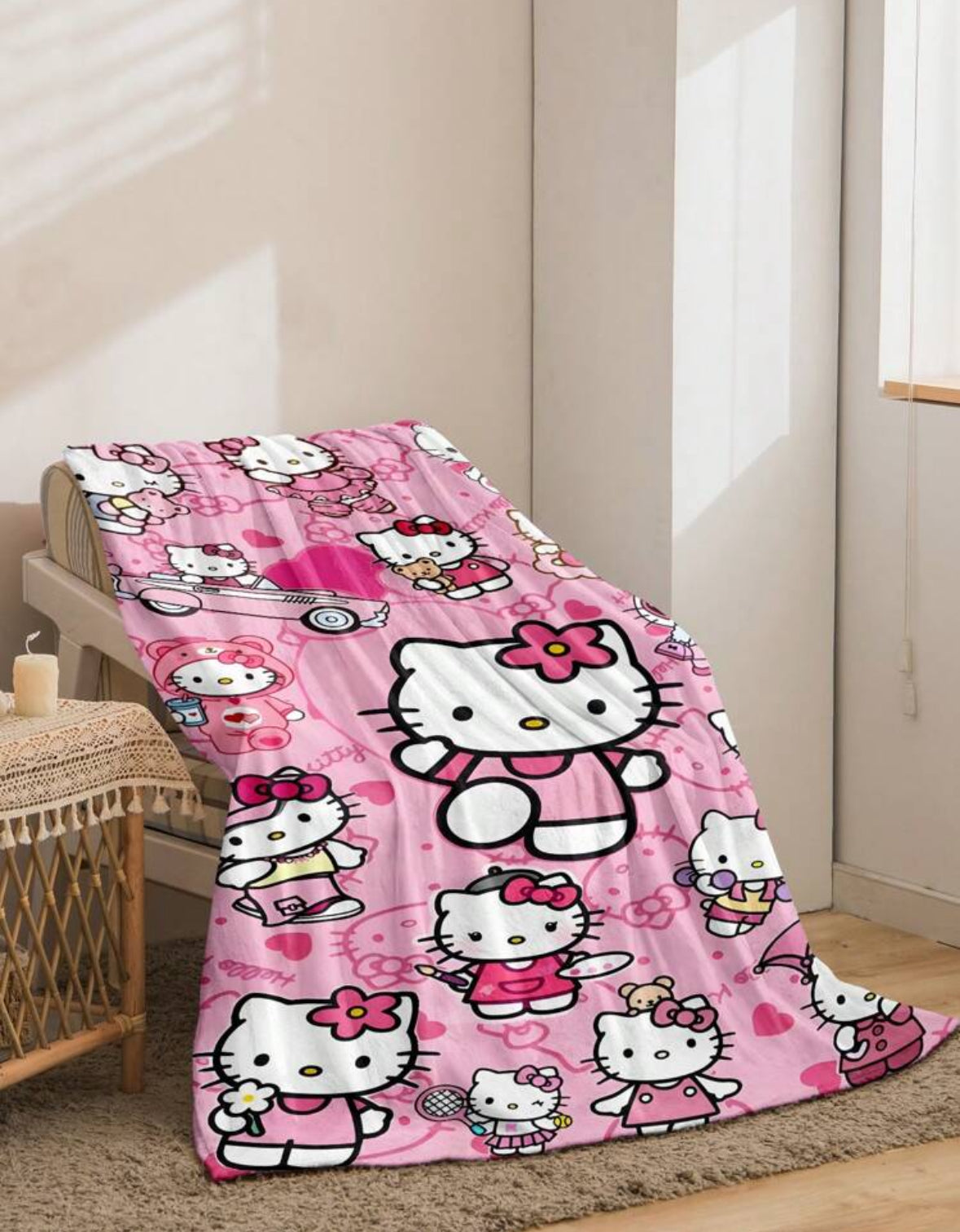 Manta hello kitty 150x200