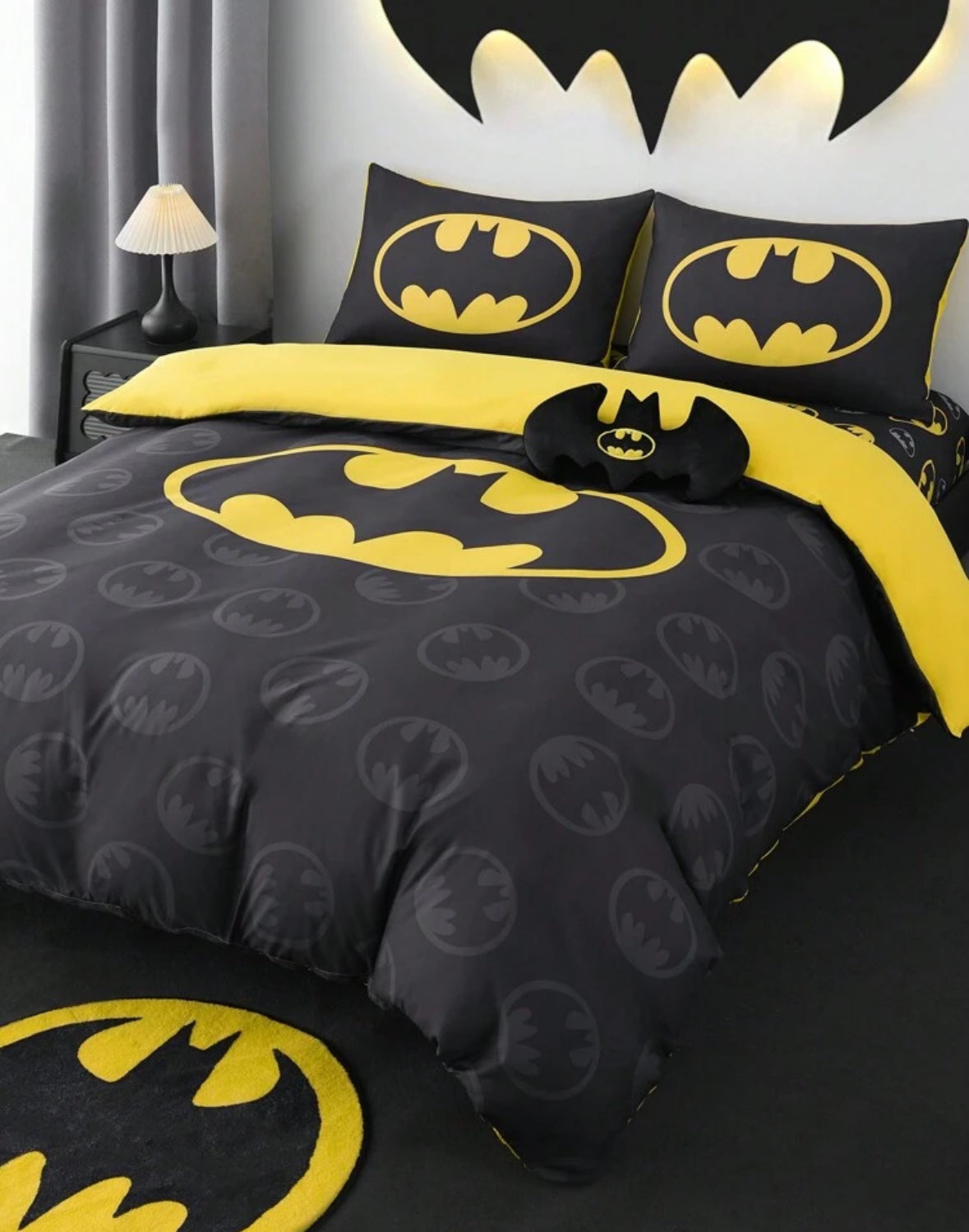 Ropa de cama ( funda de acolchado con almohadas)