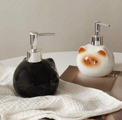 Dispensador gatitos ceramica