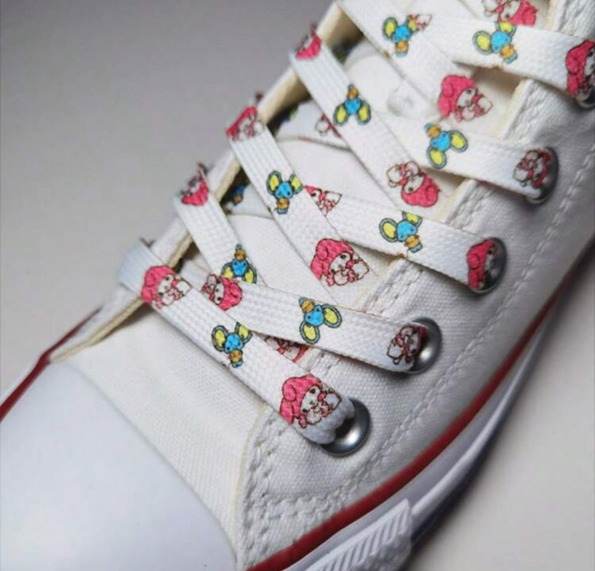 Cordones hello kitty