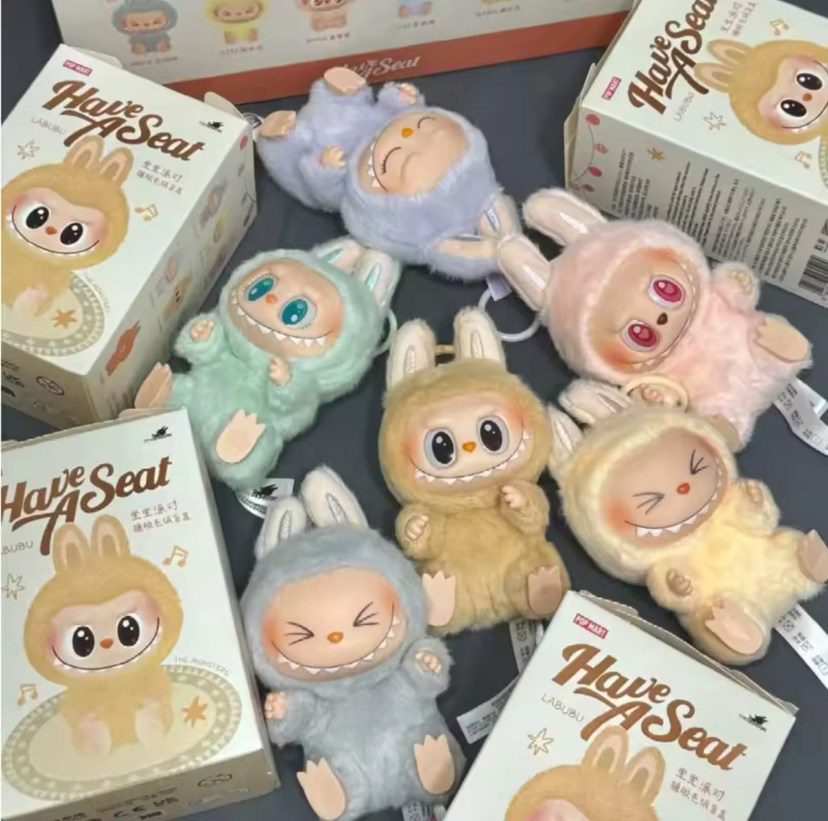 Labubus mystery boxes