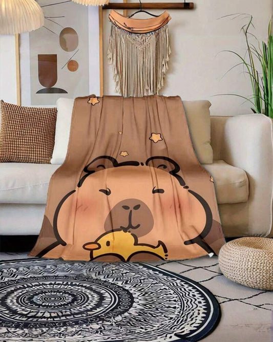 Manta capybara 130x150