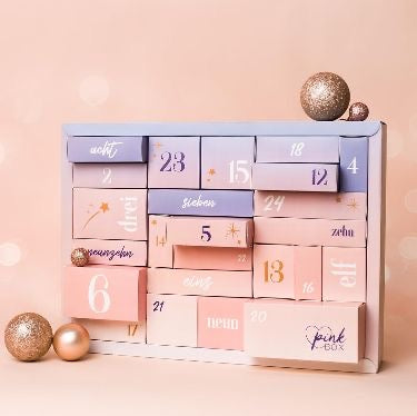 Calendario adviento maquillaje y skin care 12 días