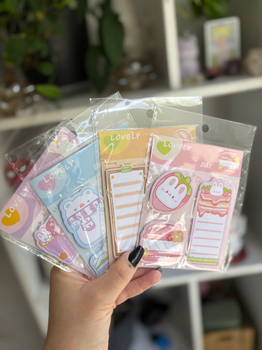 Pack post its