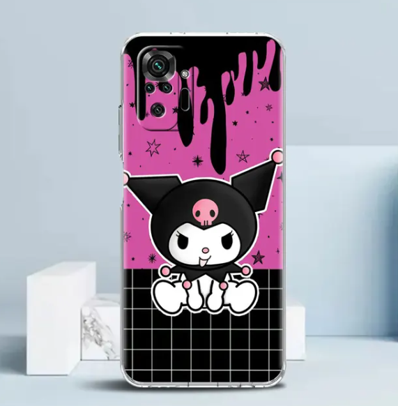 Fundas transparentes de Kuromi para Xiaomi
