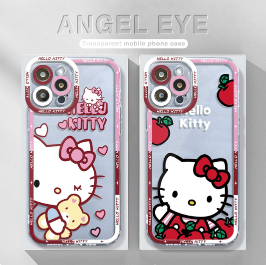 Fundas transparentes sanrio para iPhone