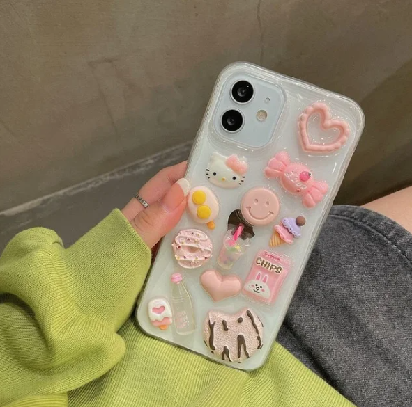 Fundas de dibujos con Kawaii para iPhone