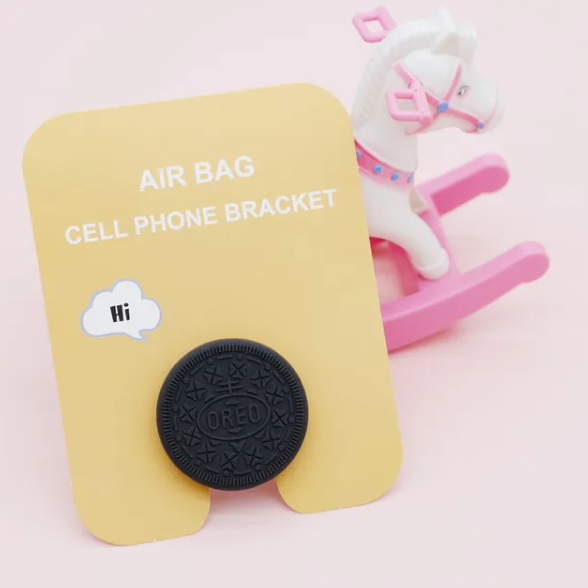 Soporte de agarre plegable para celular