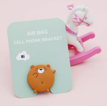 Soporte de agarre plegable para celular