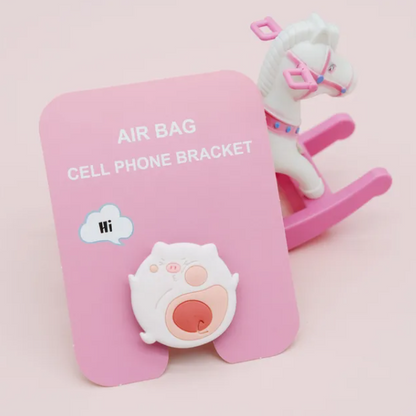 Soporte de agarre plegable para celular