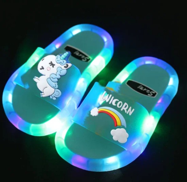 Chanclas con luces para niños