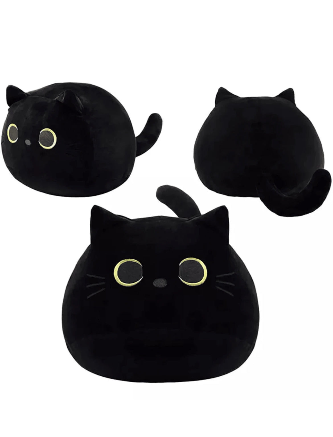 Peluche gatito negro