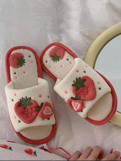 pantuflas fresita