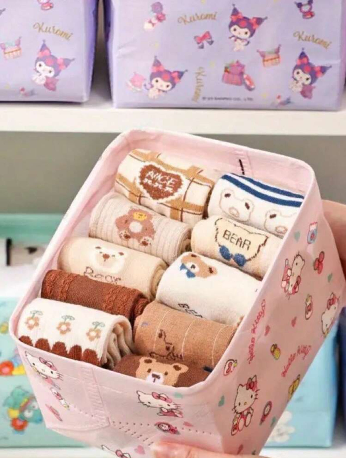 Cajones organizadores sanrio