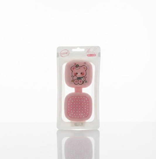 Cepillo portable con espejo