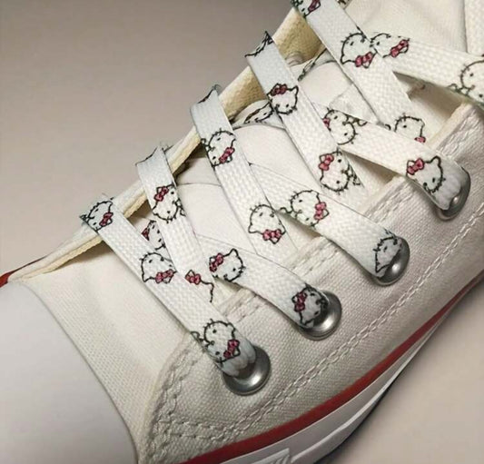 Cordones hello kitty
