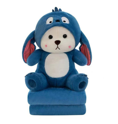 Peluches con manta dentro