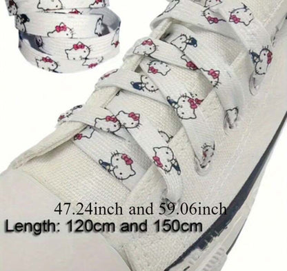 Cordones hello kitty