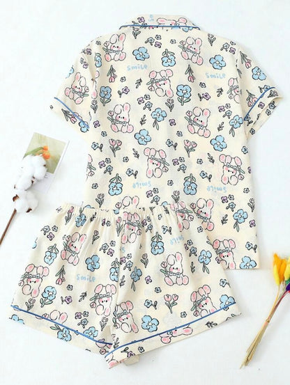 Pijama de conejos