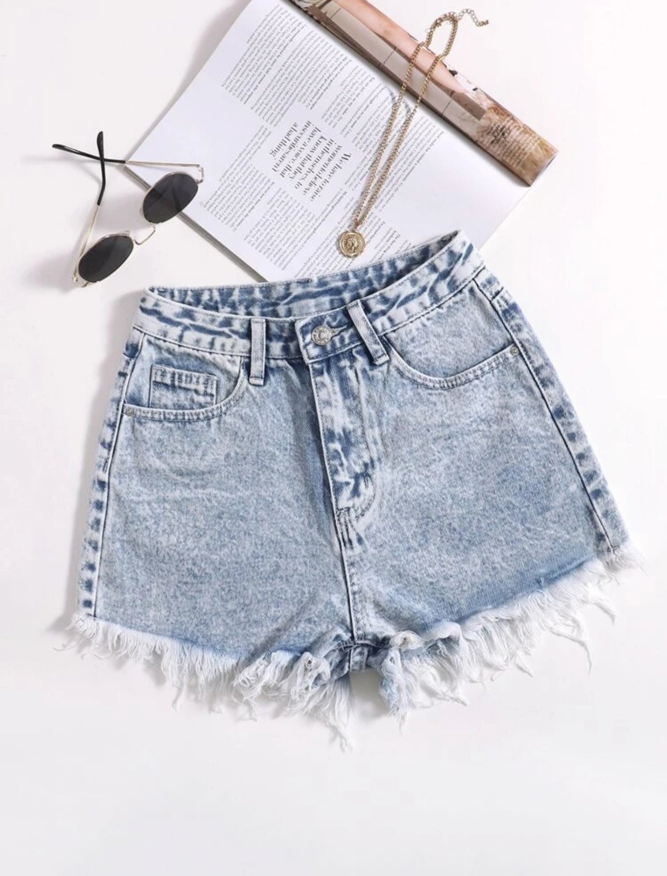 Shorts de mezclilla